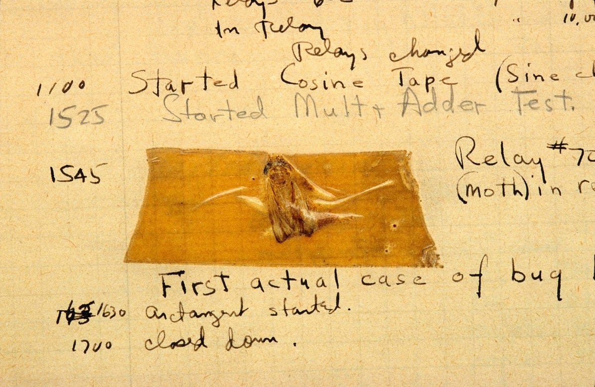 On September 9, 1947, the world's first computer bug was recorded by Grace Hopper. It was a real-life moth that was causing issues with the computer’s hardware.